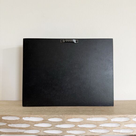 Give Thanks Wood Framed Sign Hanging Wall Accents Home Decor - Picture 3 of 3